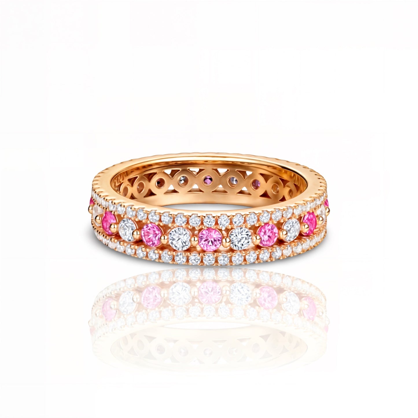 Bella Rosé Ring | 925 Sterling Silver