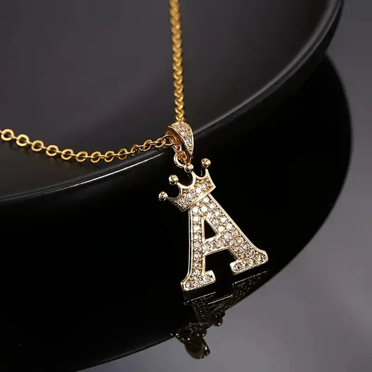 14K Gold Plated Letter Necklace
