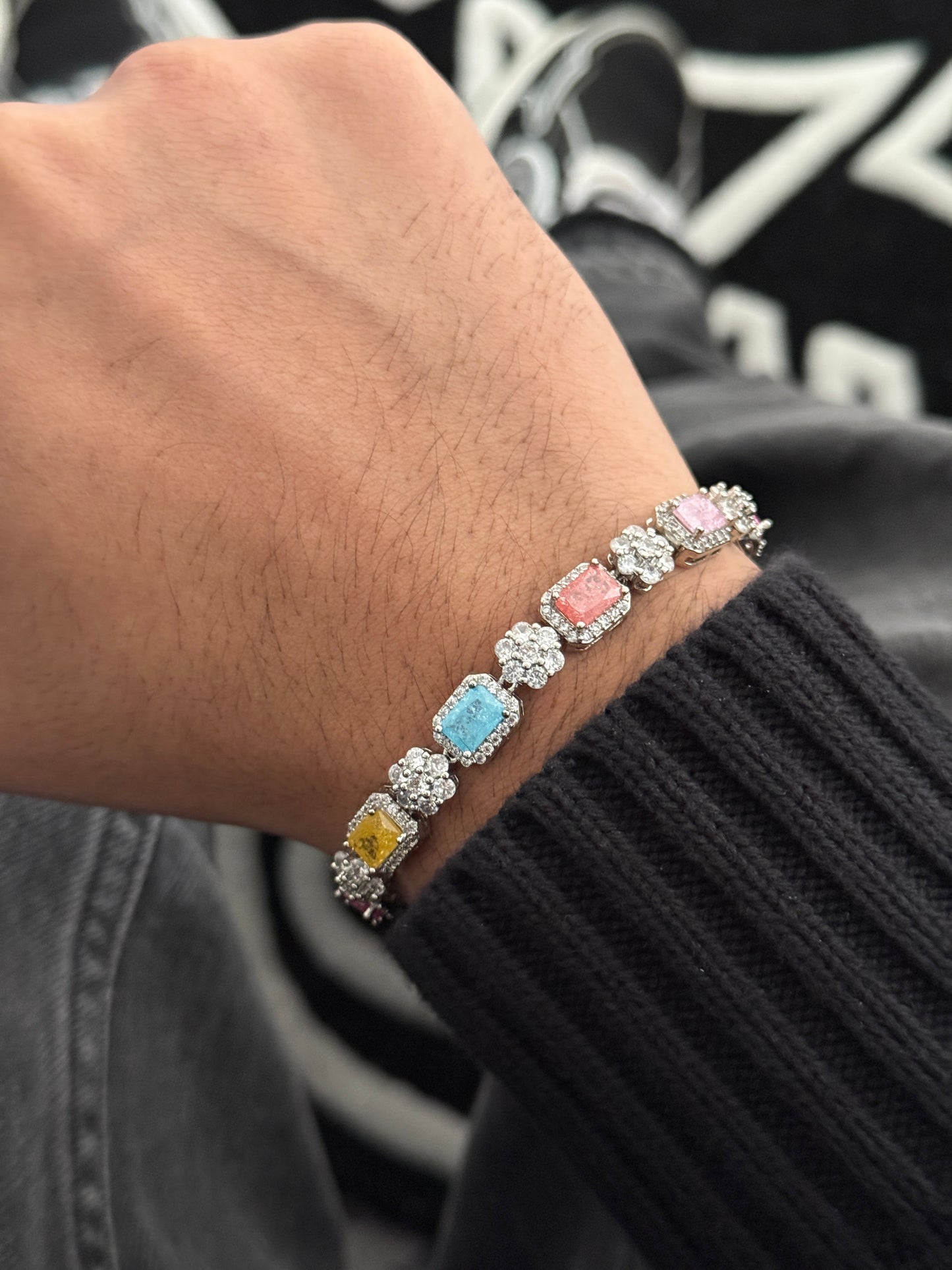 Stone Blossom Bracelets