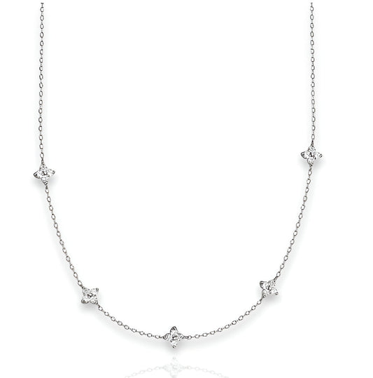 Silver Nova Necklace | 925 Sterling Silver