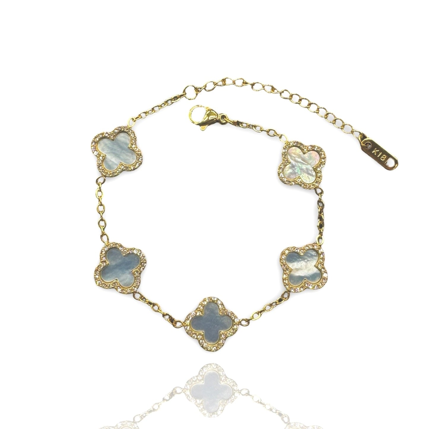 Pearl Clover Bracelet