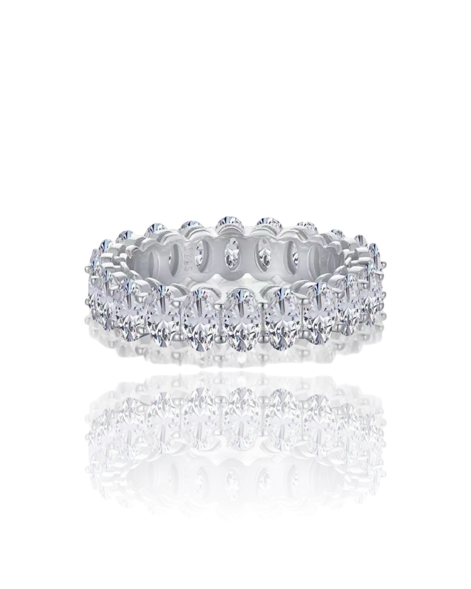 Silver Eterna Glow Ring | 925 Silver