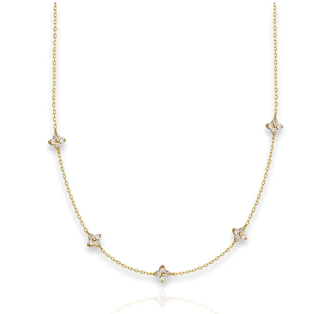 Gold Nova Set | 925 Sterling Silver