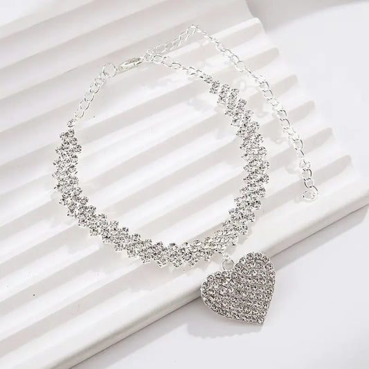 Anklet Heart Pendant